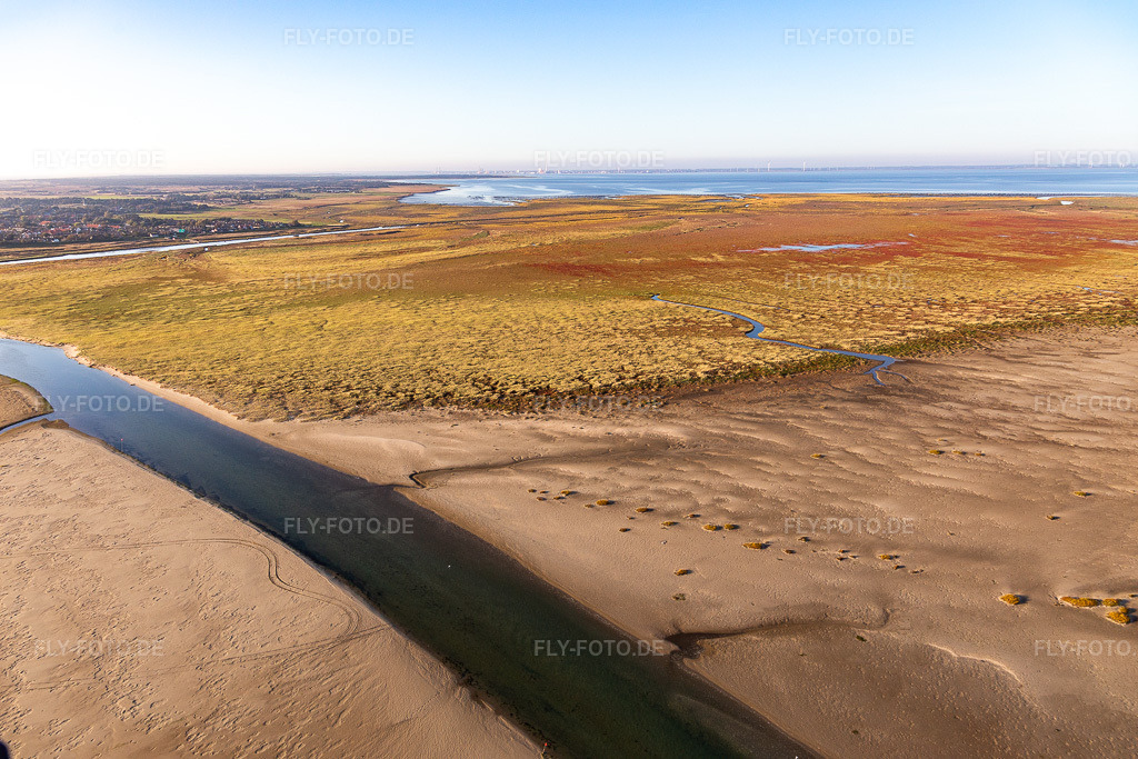 Luftbild: Ortsansicht in Fanø im Bundesland Syddanmark in Dänemark. Foto: IMG_118914.jpg vom 21.09.2019 durch Werner Riehm/FLY-FOTO.de