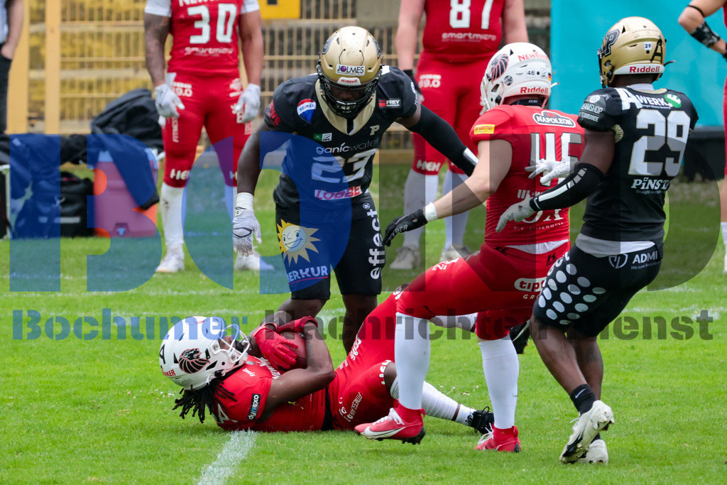 GFL: Paderborn Dolphins vs. New Yorker Lions{date} -  | {headline}(Foto: Sebastian Sendlak / BOND) - Realisiert mit Pictrs.com