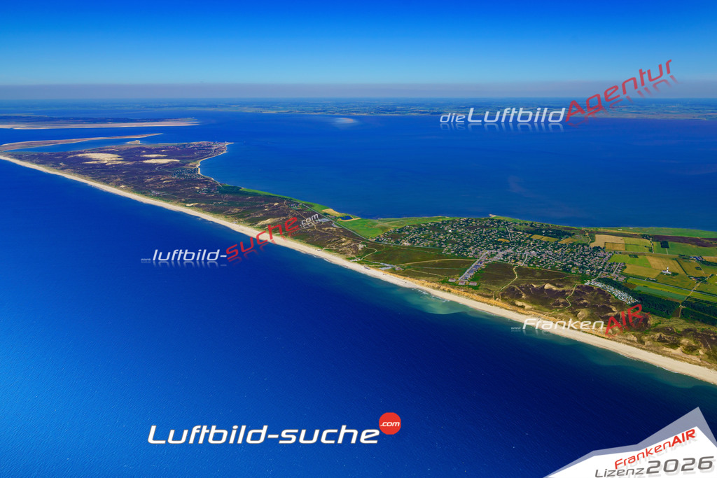 Die Luftbildaufnahme Kampen-luftbild - Sylt wurde 2018 mittels Flugzeug (keine Drohne) erstellt. Perfekte Schärfe und Druck- Auflösung- Garantiert!