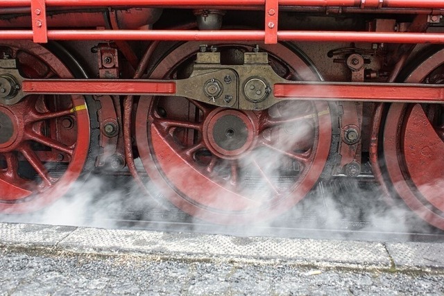 Dampflokomotive Fahrwerk | Brockenbahn Dampflokomotive