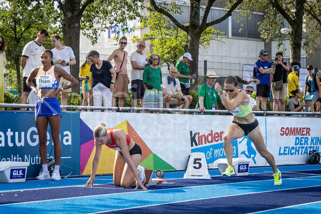 Multisport Event; Ratingen, 27.06.2026 | RATINGEN, GERMANY - JUNE 27, 2026 : Célia Perron (FRA / France) over 200m competing during the Multisport Event at Stadion Ratingen on June 27, 2026 in Ratingen, Germany.