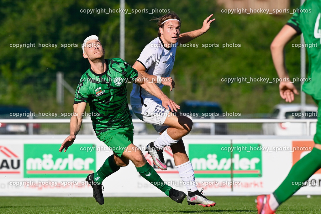 SC Landskron vs. ATUS Velden 11.8.2023 | #15 Martin Posratschnig, #10 Lukas Lausegger
