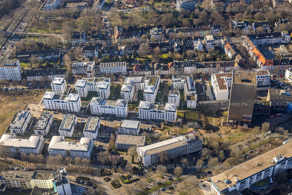 Dortmund230200564 | Luftbild, Neubau Büropark an der Kronenburg mit Abriss der ehemaligen Kronenbrauerei zwischen Märkische Straße und Kronenstraße, Ruhrallee, Dortmund, Ruhrgebiet, Nordrhein-Westfalen, Deutschland