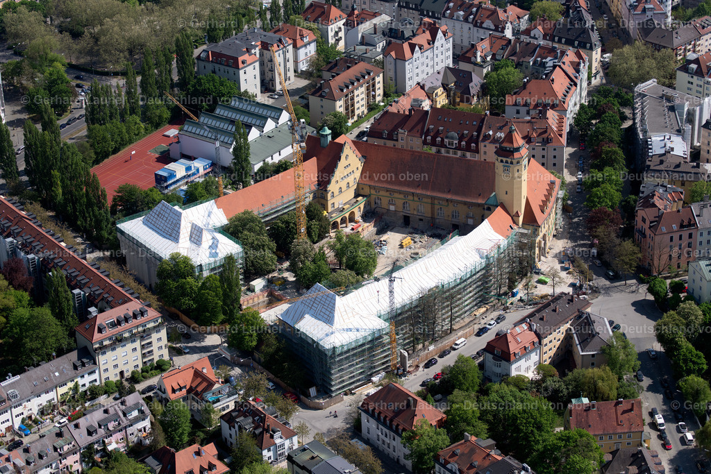 4024851 | Baustelle, Oskar-von-Miller-Gymnasium, München
