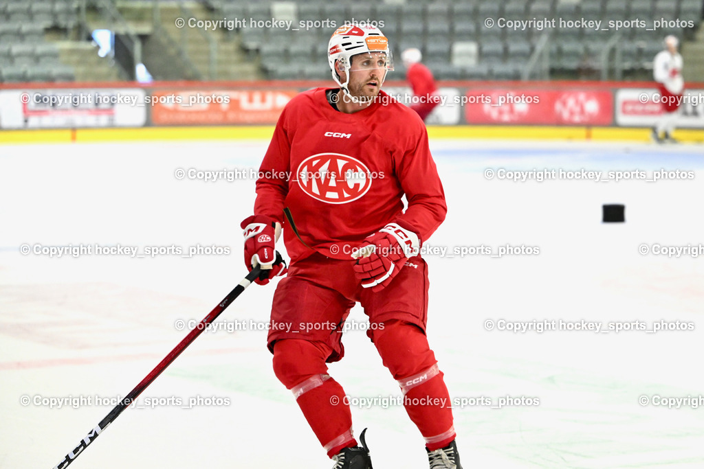 EC KAC Trainingsstart | Jordan Murray, EC KAC Neuzugang, EC KAC Trainingsstart, EC KAC Trainingsstart am 06.08.2025 in Klagenfurt (Heidi Horten Eishalle ), Austria, (Photo by Bernd Stefan)
