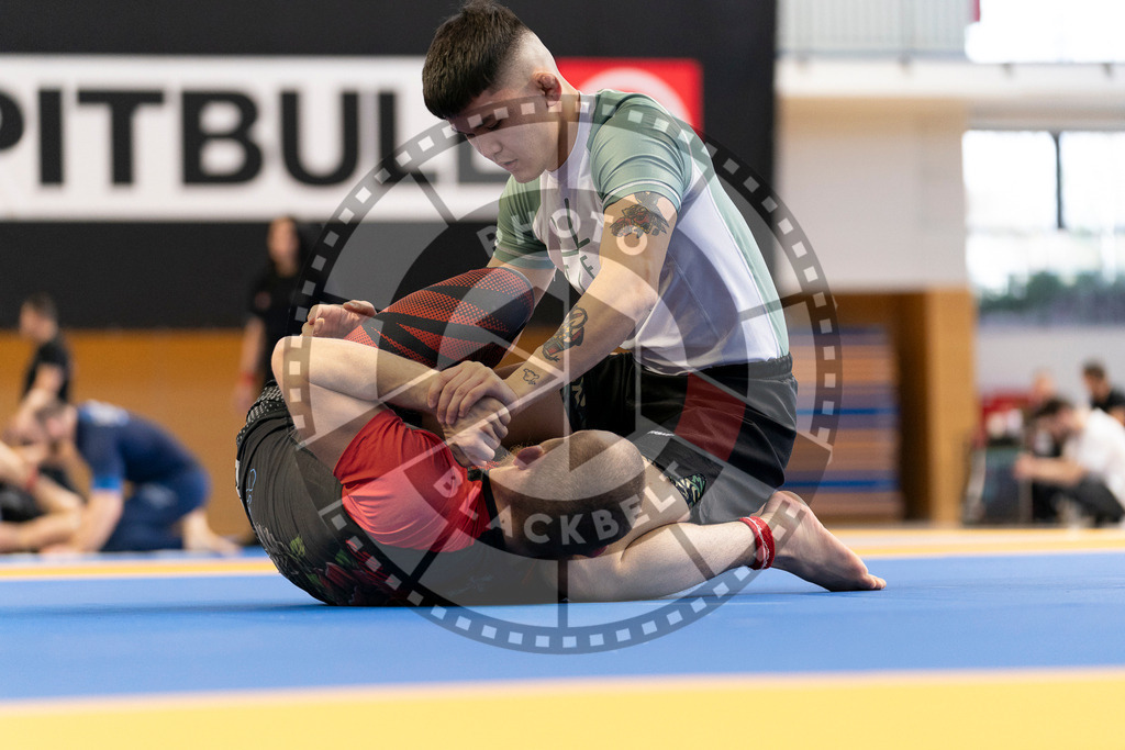 20240316PBB0557 | Athletes compete during the ADCC Eastern European Open grappling Competition in Poznan, Poland, on March 16, 2024.