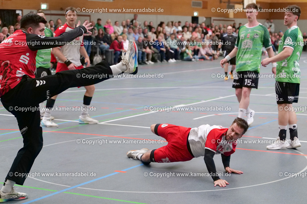 Handball : Verbandsliga Herren: TB Oberhausen - RW Oberhausen  am 12.04.2026 in Oberhausen. | Handball : Verbandsliga Herren: TB Oberhausen - RW Oberhausen  am 12.04.2026 in Oberhausen. - Realisiert mit Pictrs.com