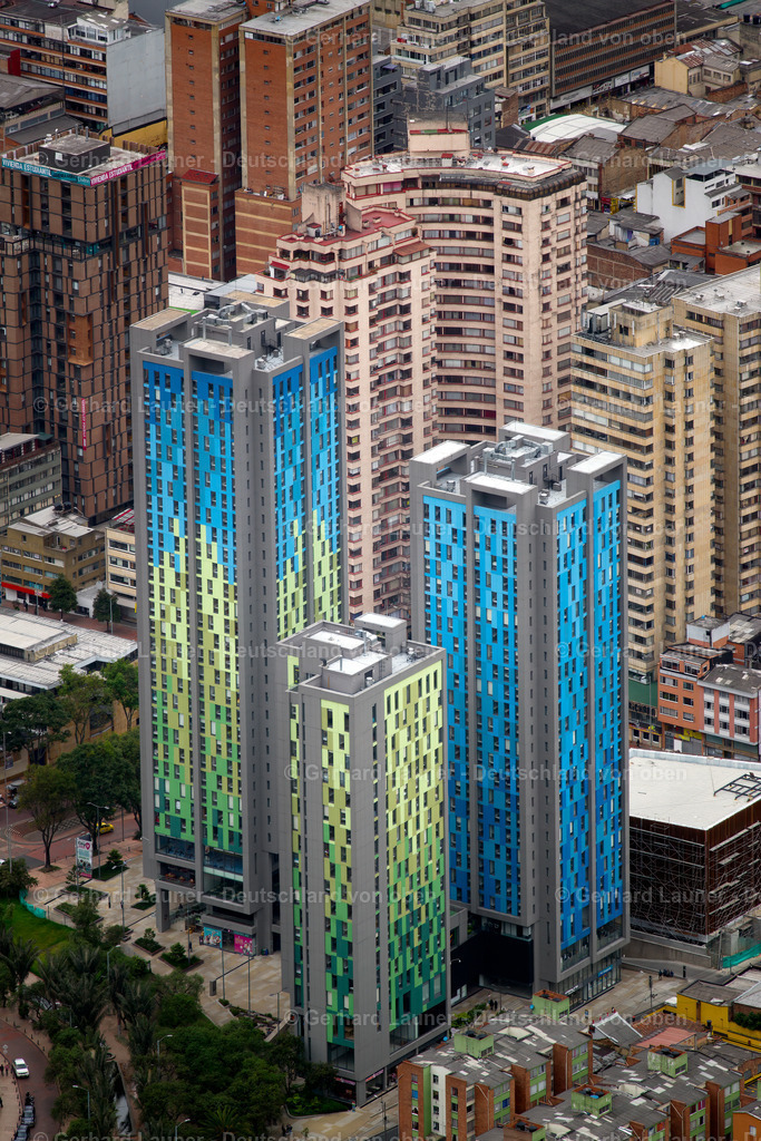 Bogota-Kolumbien-Innenstadt-Hochhäuser | Bogota-Kolumbien-Innenstadt-Hochhäuser