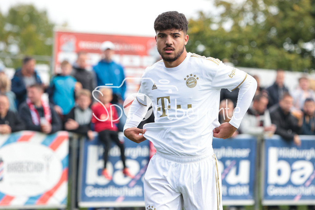 TSV Aubstadt - FC Bayern Amateure | Eyuep AYDIN (FCB #6) in Aktion