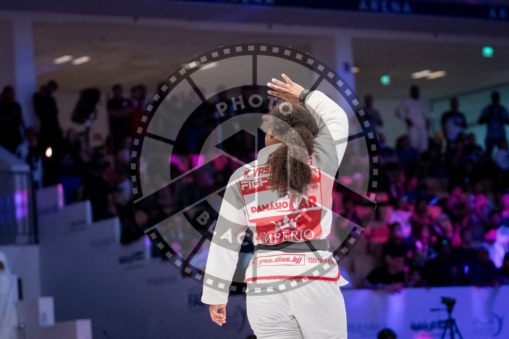 20231107PBB6643 | Fighters compete during the AJP World Master Championship in the Mubadala Arena in Abu Dhabi, Arab United Emirates, on November 7, 2023.