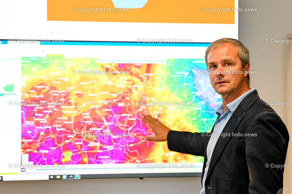 Peter Kickinger_ Abteilung Wasserwirtschaft Land Ooe_ 29.08.2023-11 | 29.8.2023, Linz, AUT, Hydrographischer Dienst, im Bild Peter Kickinger (Direktion, Abteilung Wasserwirtschaft Land Ooe)