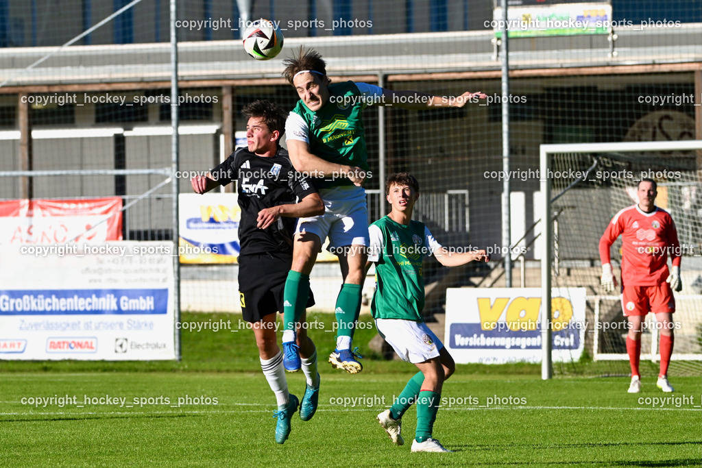 WSG Radenthein vs. URC Thal Assling | #8 Dominik Georg Grimschitz Al WSG Radenthein, #10 Julian Jakob Moser URC Thal Assling, WSG Radenthein vs. URC Thal Assling, WSG Radenthein vs. URC Thal Assling am 30.05.2025 in Radenthein (Sportplatz Radenthein), Austria, (Photo by Bernd Stefan)