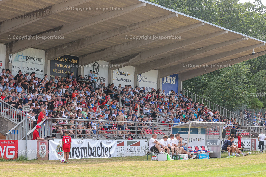 Giessen_Darmstadt (209) | 16.07.2023; Testspiel; Waldstadion Gießen; FC Gießen - SV Darmstadt 98; Ergebnis: 2:0 (0:0)