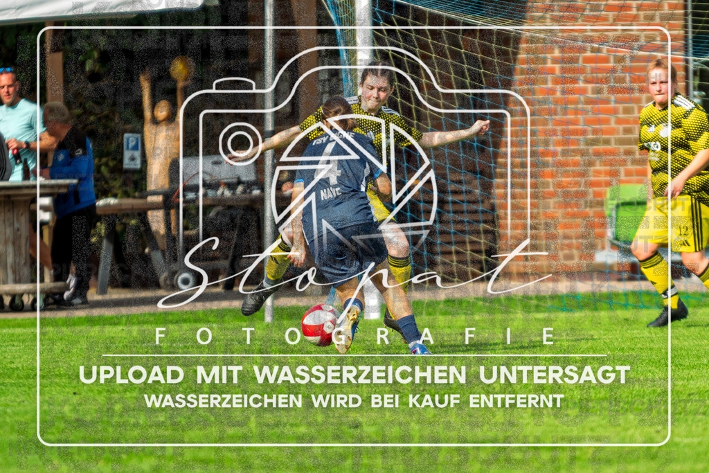 Kreisliga Frauen OHZ/VER - TSV St. Neu Jürgen vs. SG Fulde | Fijona Nave (TSV Neu St. Jürgen #4); Kreisliga Frauen OHZ/VER - TSV St. Neu Jürgen vs. SG Fulde am 12.09.26 in Sportplatz Eiche, Worpswede - Realisiert mit Pictrs.com