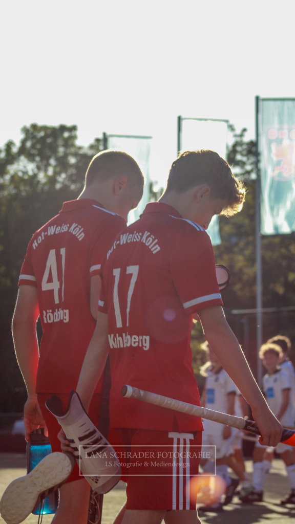 MU14 FINALE Westdeutsche Meisterschaft  Rot-Weiß Köln - HTC Uhlenhorst Mülheim 24.09.23 Düsseldorf-255 | lanaschraderfotografie - Realisiert mit Pictrs.com