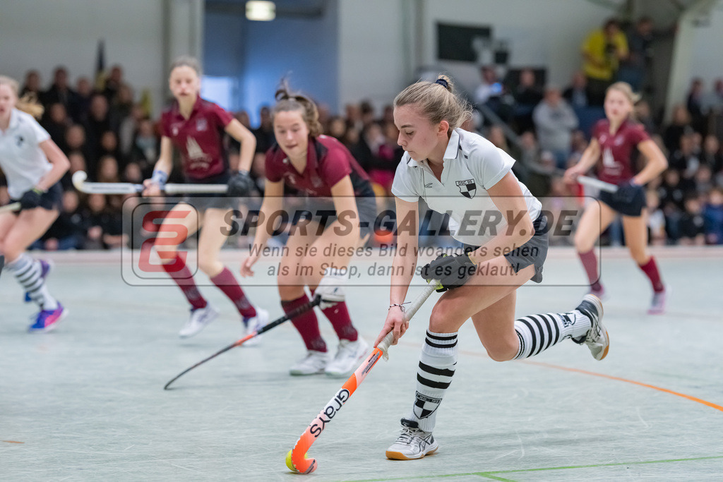 HK_20230226_105089 | Deutsche Meisterschaft WU16 Spiel um Platz 7 Düsseldorfer SC - HC Ludwigsburg am 26.2.2023 DSC 99, Düsseldorf ,