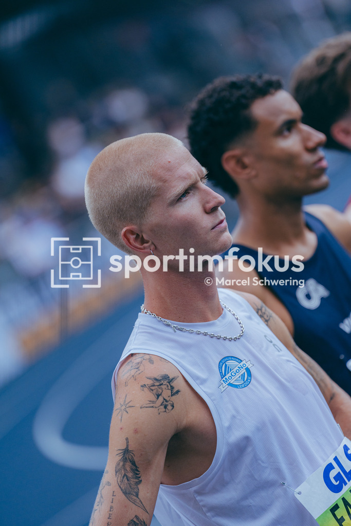 Deutsche Meisterschaften der Frauen und Männer 2026 | Robert Farken, SG Motor Gohlis-Nord Leipzig, 1500-Meter-Lauf, Finale, Deutsche Meisterschaften der Frauen und Männer 2026, Lohrheidestadion Bochum-Wattenscheid, 26.07.2026. Foto: Marcel Schwering / sportimfokus - Realisiert mit Pictrs.com