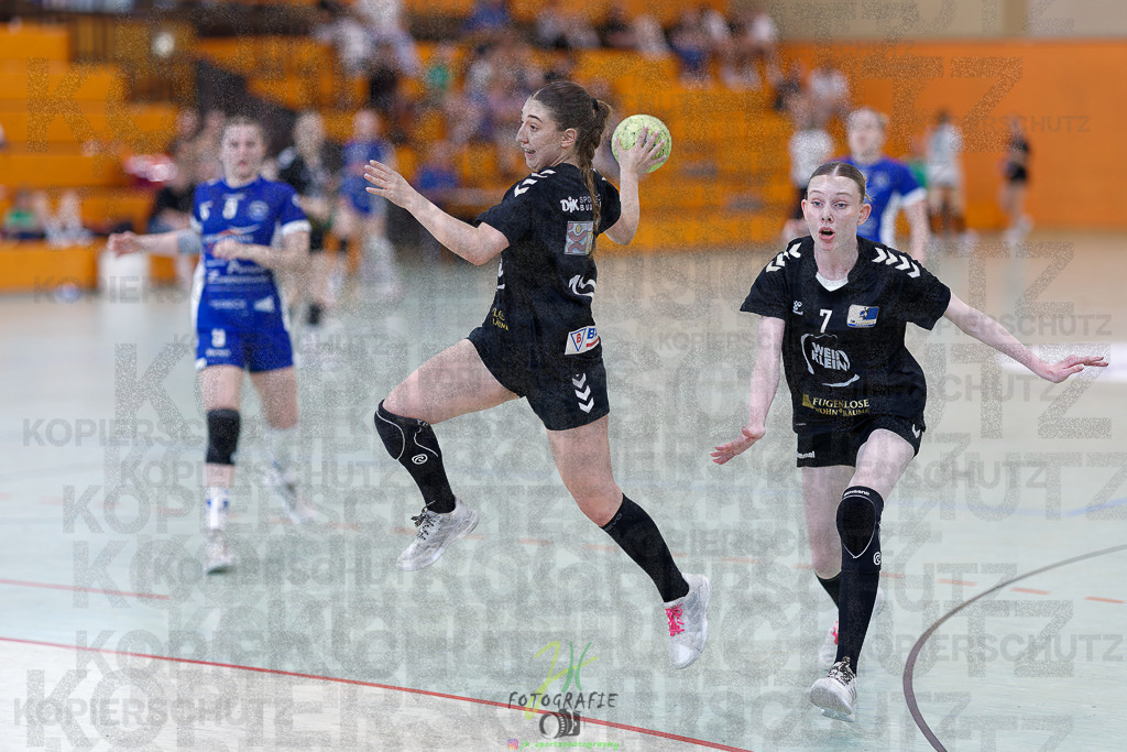 Quali-Turnier JBL wJA; DJK SF Budenheim - TuS Steißlingen | Quali-Turnier JBL wJA; DJK SF Budenheim - TuS Steißlingen am 31.05.2025 in Oberkleen (Weidig-Halle)Photo © 2025 - Jörg Heinrich - Realisiert mit Pictrs.com