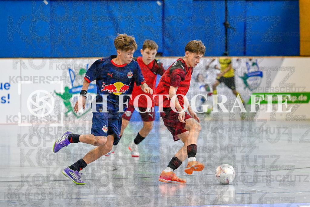 GER, Salzburg - Leipzig, Fussball, U14 Hallenturnier, PS-Immo-Cup 2026, 18.01.2026 | Salzburg, Leipzig