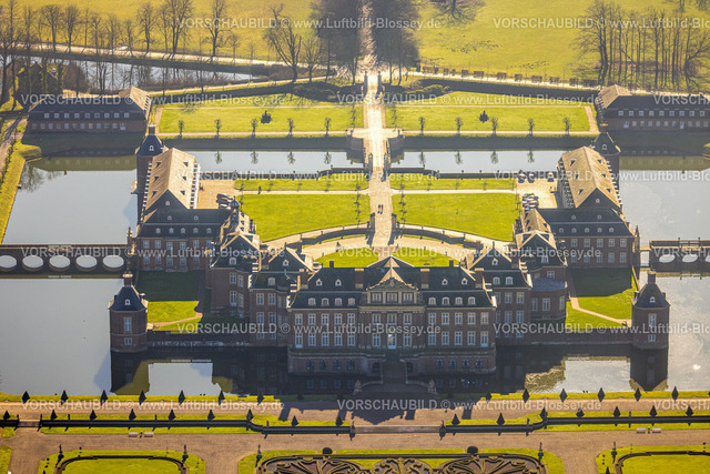 Nordkirchen230206090 | Luftbild, Schloss Nordkirchen, barocke Schlossanlage, Wasserschloss, Nordkirchen, Münsterland, Nordrhein-Westfalen, Deutschland
