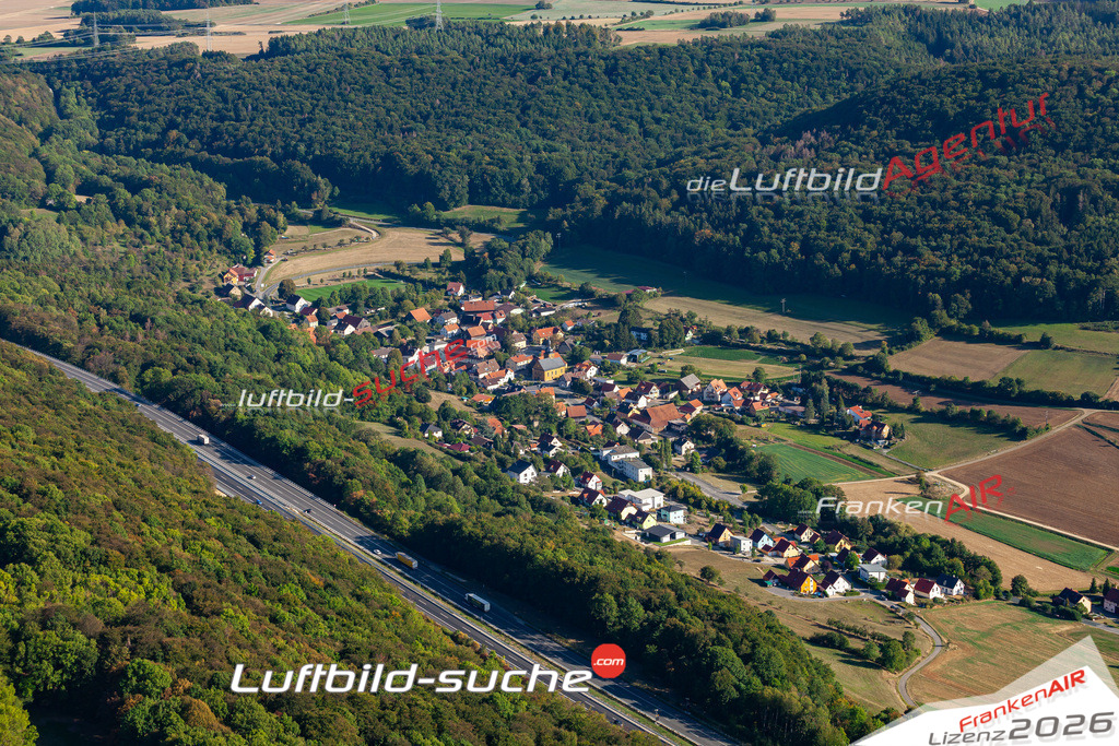 Die Luftbildaufnahme Wuergau -  wurde 2019 mittels Flugzeug (keine Drohne) erstellt. Perfekte Schärfe und Druck- Ergebnisse- Garantiert!