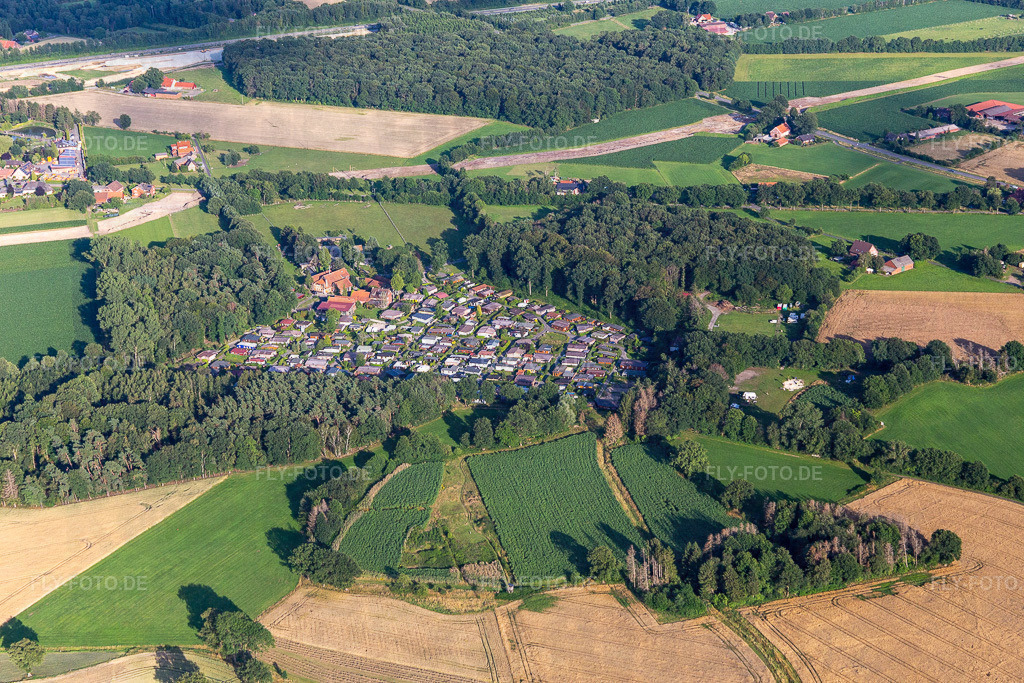 Erholungsgebiet Waldvelen,  Familie ven der Buss | Luftbild: Erholungsgebiet Waldvelen,  Familie ven der Buss in Velen im Bundesland Nordrhein-Westfalen in Deutschland. Foto: IMG_007949.jpg vom 12.07.2020 durch Werner Riehm/FLY-FOTO.de - Realisiert mit Pictrs.com