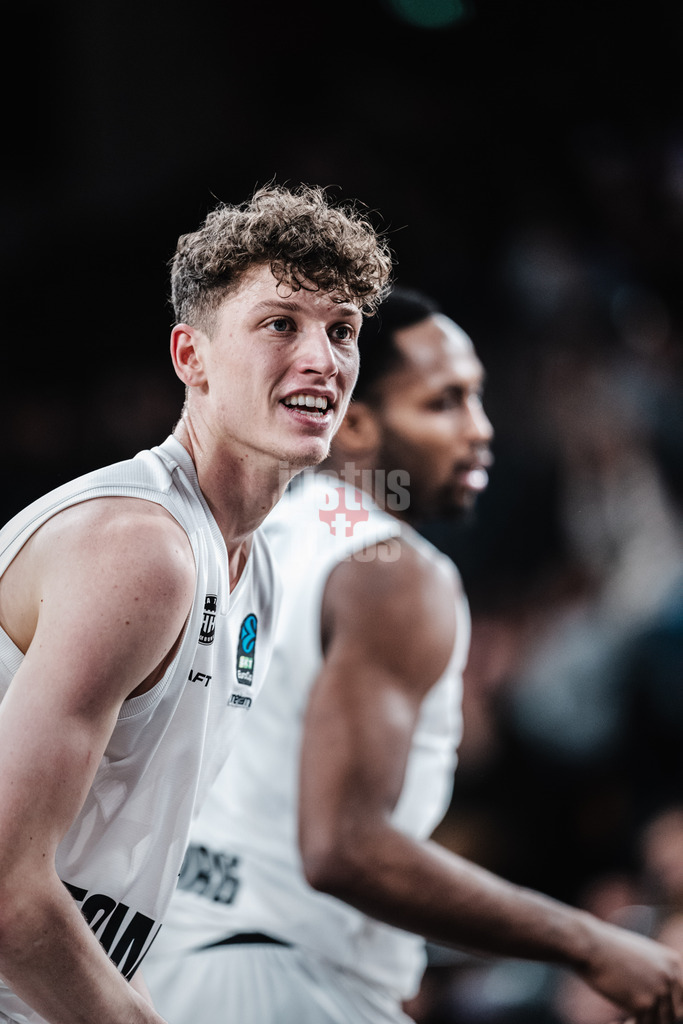 Basketball | Männer | Saison 2023/2024 | BKT EuroCup | Veolia Towers Hamburg vs. Umana Reyer Venice | 06.02.2024 | Niklas Krause (#1, Veolia Towers Hamburg)