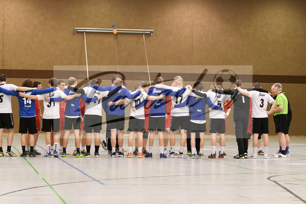 20200125_TEURWD_0001 | Handball, Herren:   beim Spiel der Landesklasse Süd zwischen SG Teuto Handball vs. RW Damme am 25.01.2020 in der Sporthalle-Gellenbeck in Hagen a.T.W., Deutschland.(Foto von Nico Paetzel) - Realisiert mit Pictrs.com
