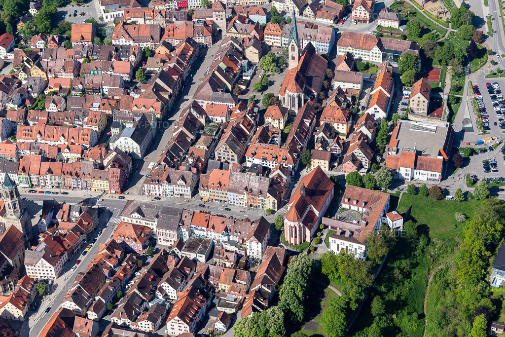 Luftbild: Altstadt in Rottweil im Bundesland Baden-Württemberg in Deutschland. Foto: IMG_114472.jpg vom 30.05.2019 durch Werner Riehm/FLY-FOTO.de