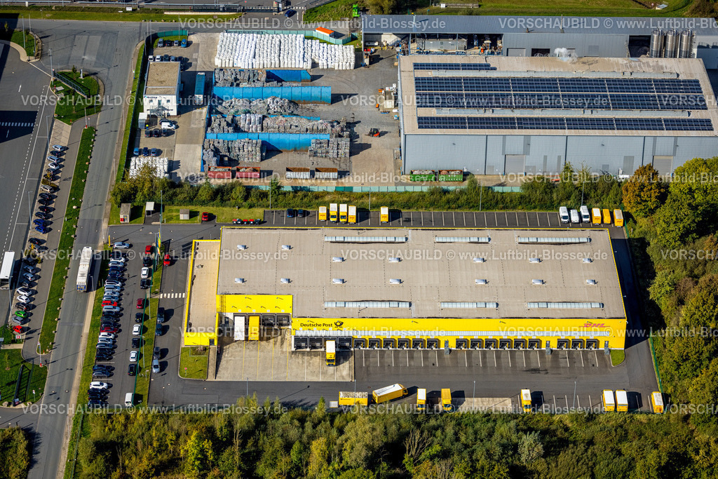 Hamm241008162 | Luftbild, Deutsche Post DHL Zustellzentrum Hamm, Uentrop, Hamm, Ruhrgebiet, Nordrhein-Westfalen, Deutschland
