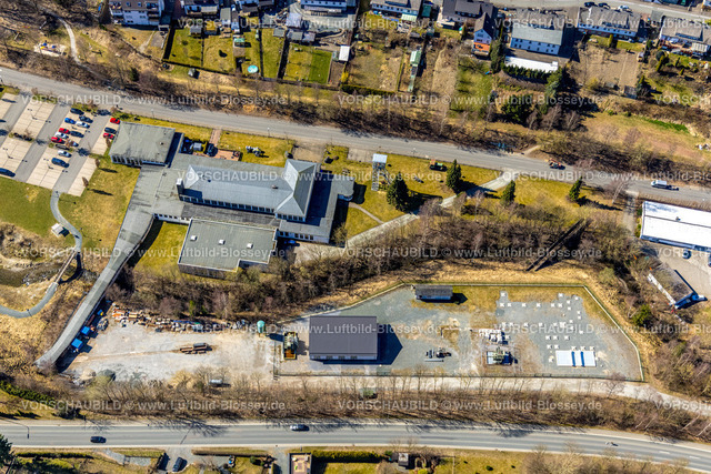 Bestwig220303053 | Luftbild, Sauerländer Besucherbergwerk Ramsbeck, Bergbaumuseum, Ramsbeck, Bestwig, Sauerland, Nordrhein-Westfalen, Deutschland