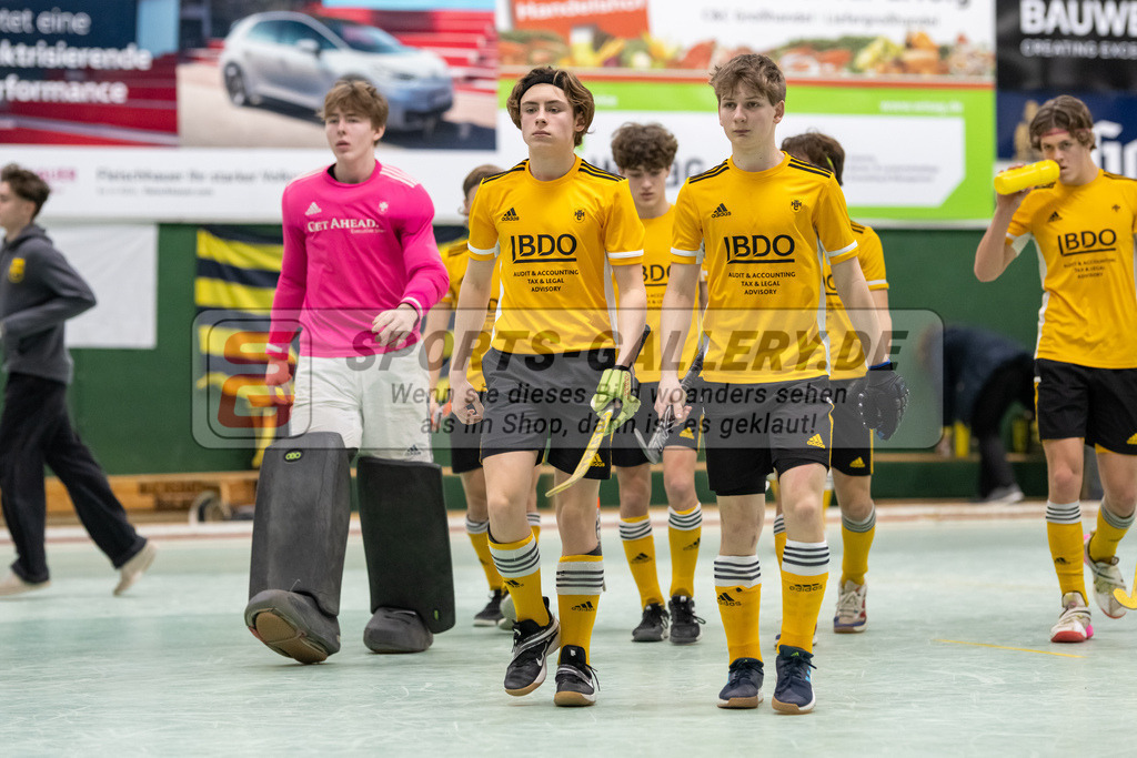 SFE_20230304_0012 | Deutsche Meisterschaft Männliche U16 Halle 2023 am 04.03.2023 in Köln (KTHC Stadion Rot-Weiss Köln Tennis and Hockey Club), Photo: Stephan Fehrmann 2022 (Sports-Gallery)