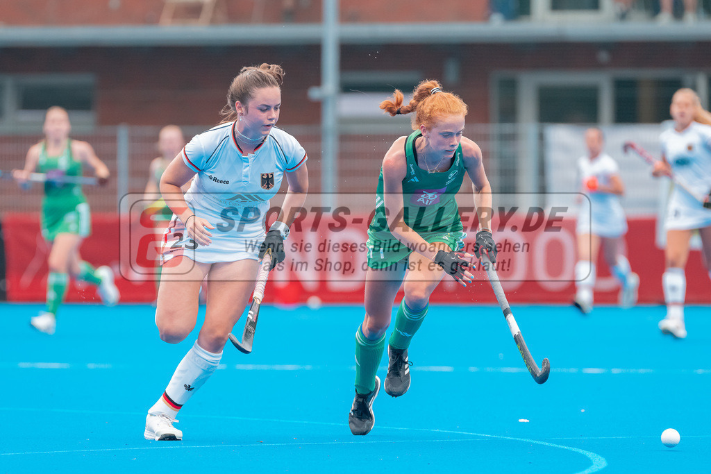 HK_20230713_102132 | Euro Hockey WU18 Germany vs Ireland Championship Girls &amp; Boys am 13.7.2023 CHTC , Krefeld ,