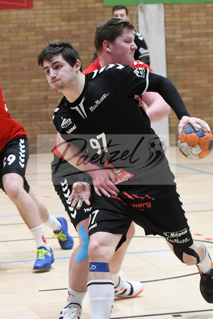 20200125_HSGHGJ_0024 | Handball, Herren:   beim Spiel der Landesliga zwischen HSG Osnabrück vs. HG Jever/Schortens am 25.01.2020 in der OSC-Halle in Osnabrück, Deutschland.(Foto von Nico Paetzel) - Realisiert mit Pictrs.com