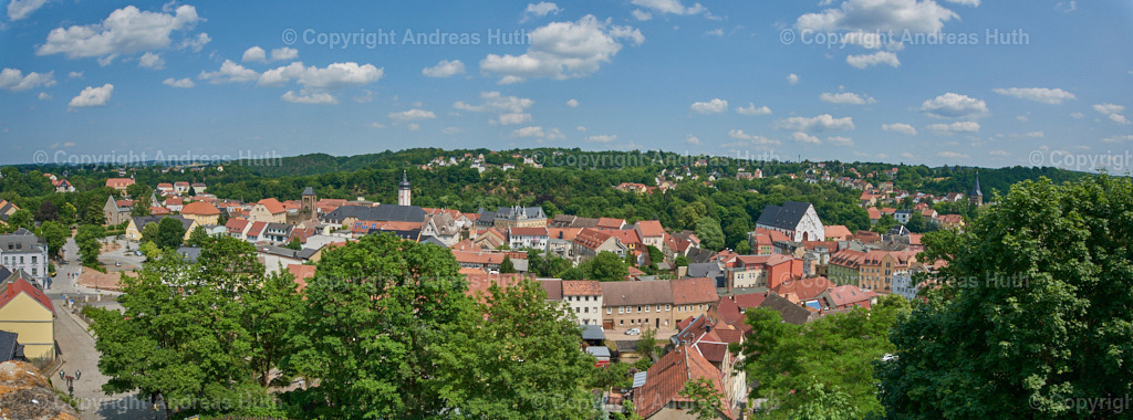 Blick von der Osterburg auf die Stadt Weida 01 | Bedeutsame Landschaften Deutschlands - Realisiert mit Pictrs.com