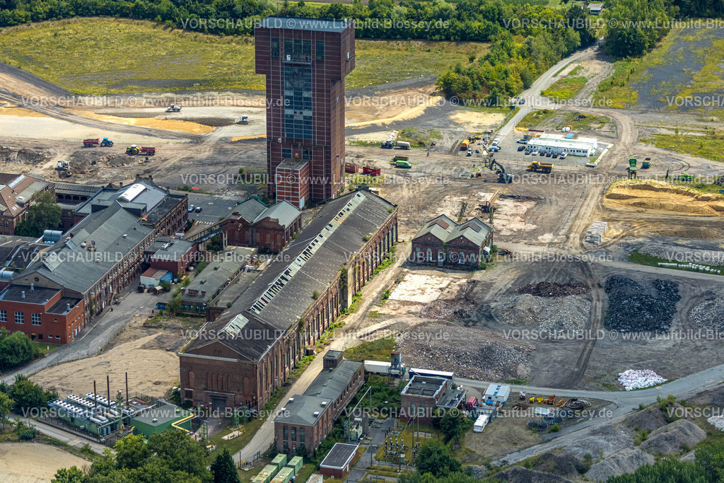 Hamm250702780West | Luftbild, CreativRevier Hamm mit Hammerkopfturm an der ehemaligen Zeche Bergwerk Ost Heinrich Robert, Stadtbezirk Herringen, Hamm, Ruhrgebiet, Nordrhein-Westfalen, Deutschland