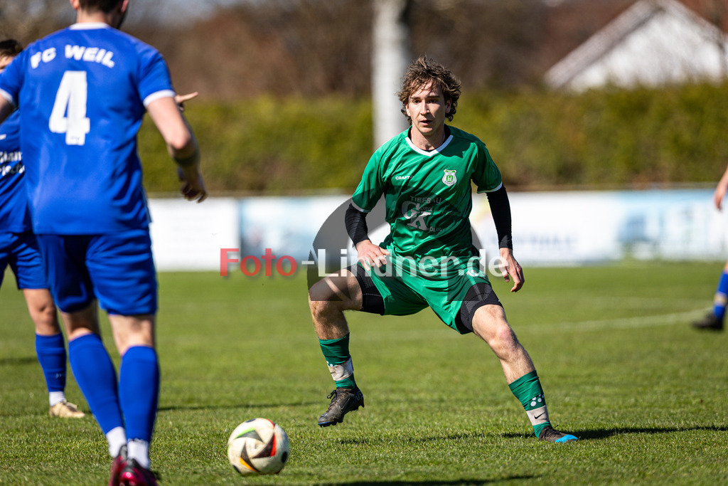 TSV Altenstadt gegen FC Weil | Fußball Kreisliga Herren Oberbayern Zugspitze Gruppe 2 2025/26, TSV Altenstadt gegen FC Weil, 20250406,Markus DULISCH (TSV Altenstadt 12) in Aktion,2025-04-06 in Altenstadt (Gregor Deschler Sportanlage), Markus DULISCH (TSV Altenstadt 12)Copyright: WolfgangxLindner www.foto-lindner.de