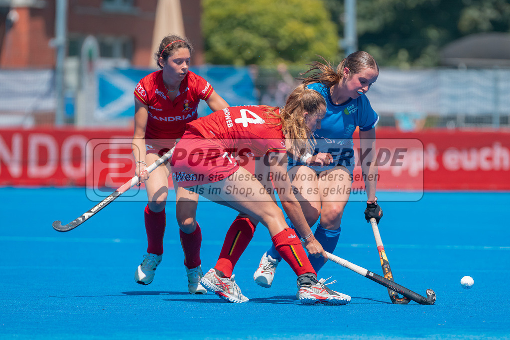 HK_20230708_109798 | Euro Hockey WU18 Belgium - Scotland Championship Girls &amp; Boys am 8.7.2023 CHTC , Krefeld ,