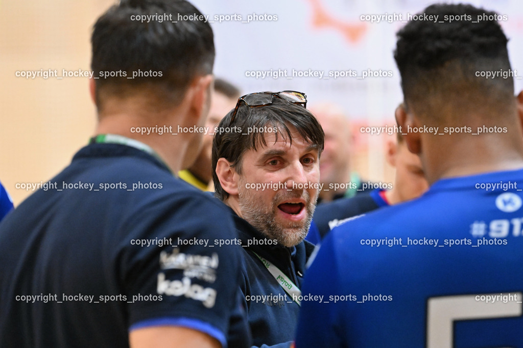SC Ferlach vs. ALPLA HC Hard 2.3.2024 | Headcoach SC Ferlach BEGUS Robert, SC Ferlach vs. ALPLA HC Hard 2.3.2024, SC Ferlach vs. ALPLA HC Hard am 02.03.2024 in Ferlach (Ballspielhalle Ferlach), Austria, (Photo by Bernd Stefan)