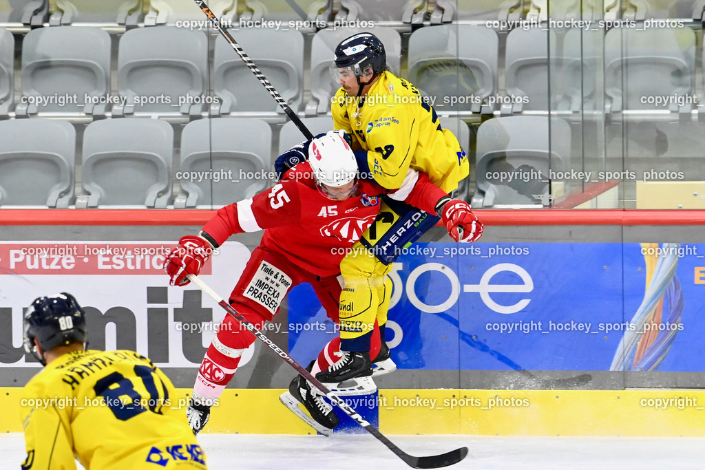 EK Zeller Eisbären vs. EC KAC Future Team 5.11.2022 | #45 Tavzelj Andrej, #39 Wilenius Tomi Kristian