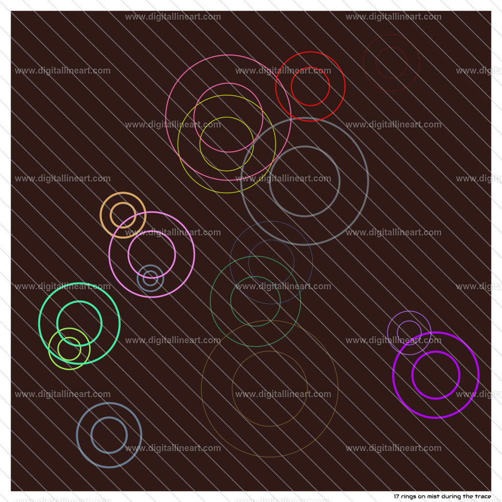 17-rings-mist-during-the-trace | digitallineart - Realisiert mit Pictrs.com