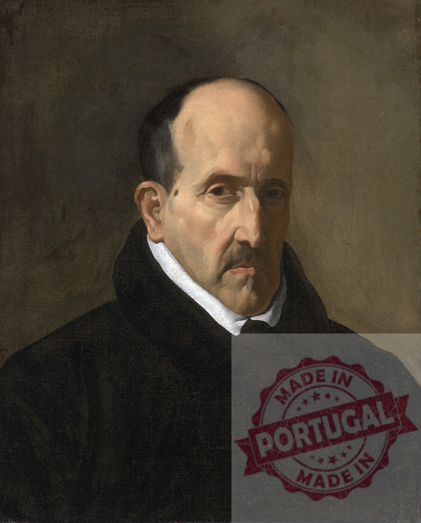Diego Velazquez Juan de Pareja portrait by Diego Velázquez, oil painting | Juan de Pareja, a man appearing in a historical Baroque portrait oil painting - Realisiert mit Pictrs.com