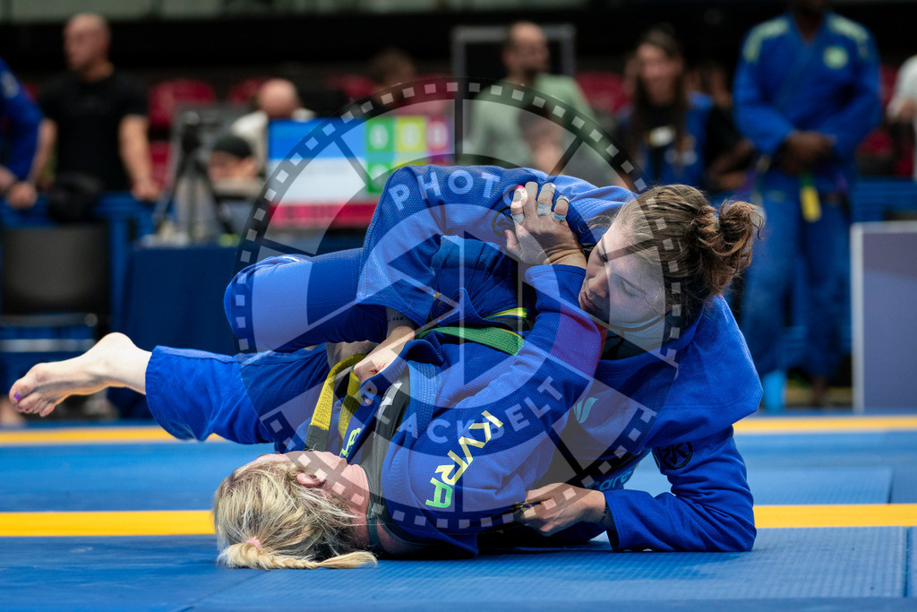 20240126PBB1778 | Fighters compete during the Brazilian Jiu-Jitsu European Championship of the IBJJF in Paris, France, on January 26, 2024.