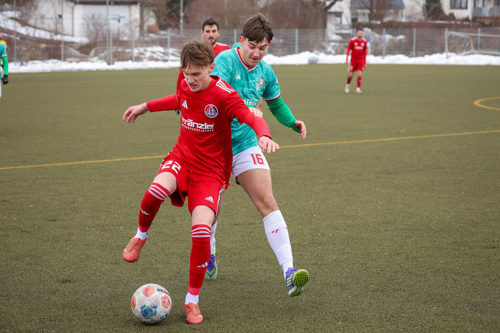 Heldenfingen-Buch_260131_7271 | SG Heldenfingen/Heuchlingen vs. TSV Buch, Fußball, Herren, Freundschaftsspiel, 2025/2026, 31.01.2026 in Söhnstetten, Kunstrasenplatz (Foto: Michael Bulling) - Realisiert mit Pictrs.com