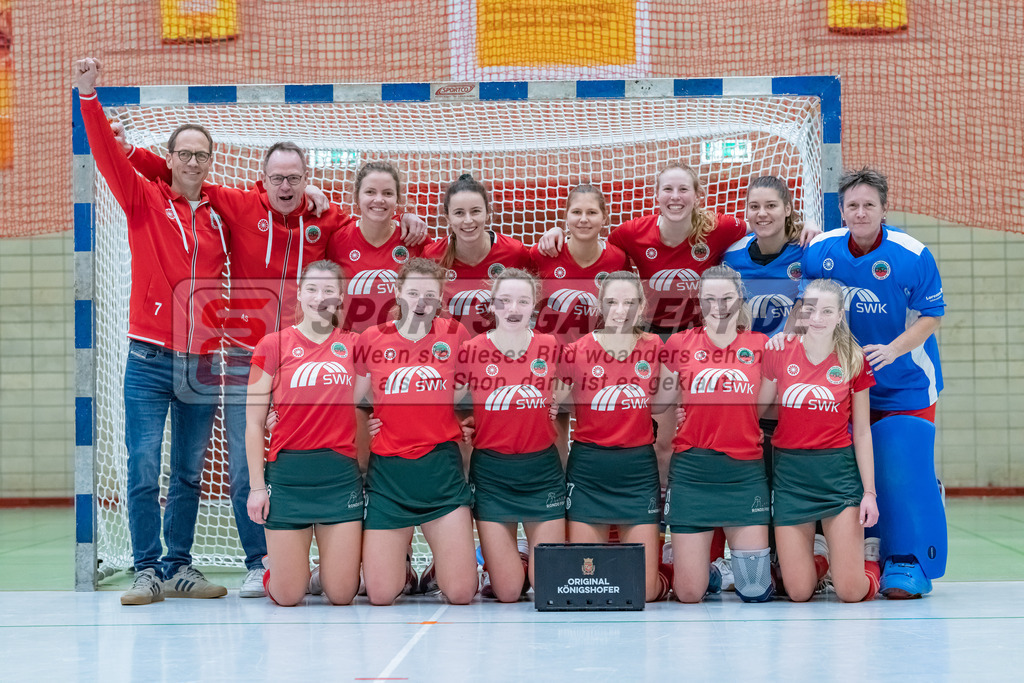 HK_20230122_103142 | 1. Bundesliga ( Halle ) Damen Crefelder HTC - Rot-Weiss Köln am 22.1.2023 Crefelder HTC  ( CHTC ) Halle Glockenspitz , Krefeld ,