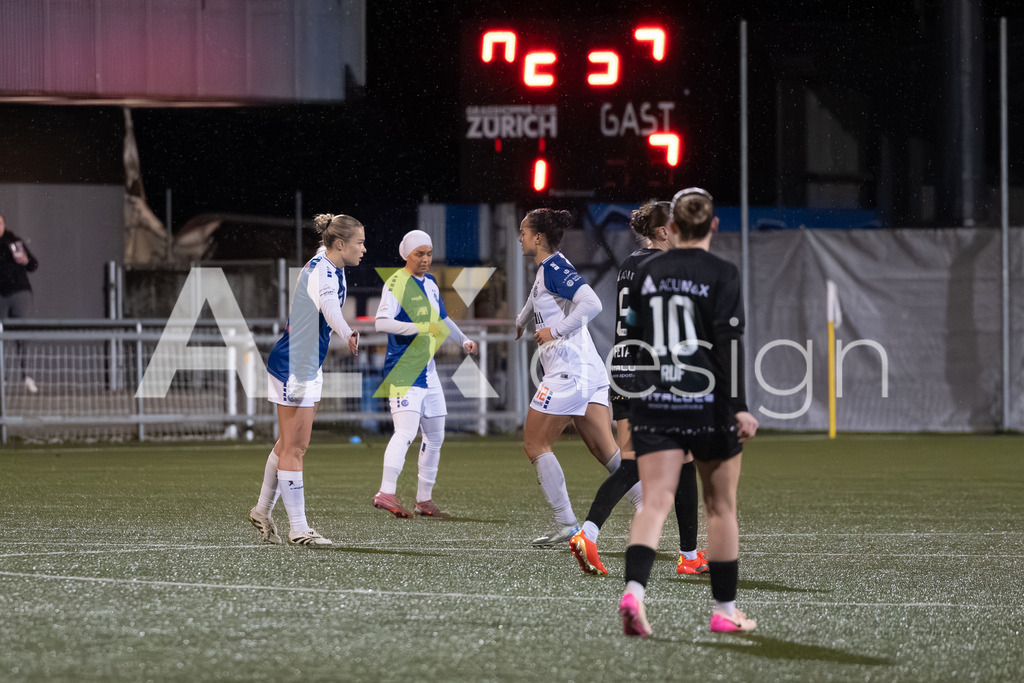 Fußball I Frauen I Saison 2025-2026 I AXA Women's Super League | Women I 14. Spieltag I Grasshoppers Club Zürich - FC Luzern I 14.02.2026 | 8 Ella Ljuština (HR) (GC Zürich) – Mittelfeld - Realisiert mit Pictrs.com