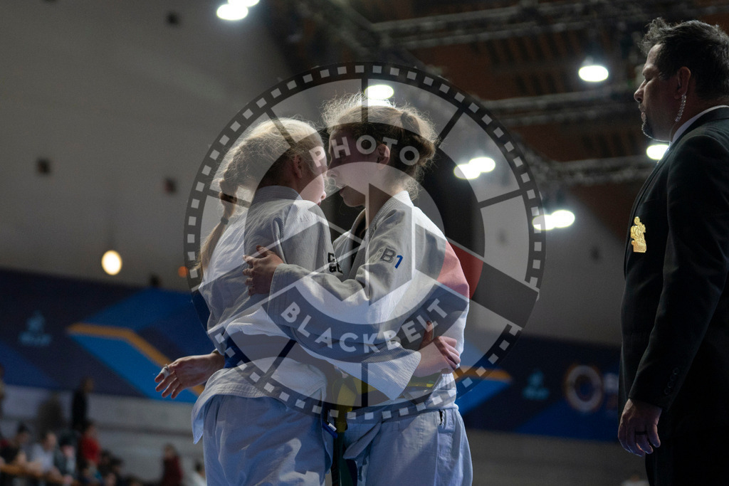 20240119PBB3626 | Fighters compete during the IBJJF European Championship in Paris, France, on January 19, 2024.