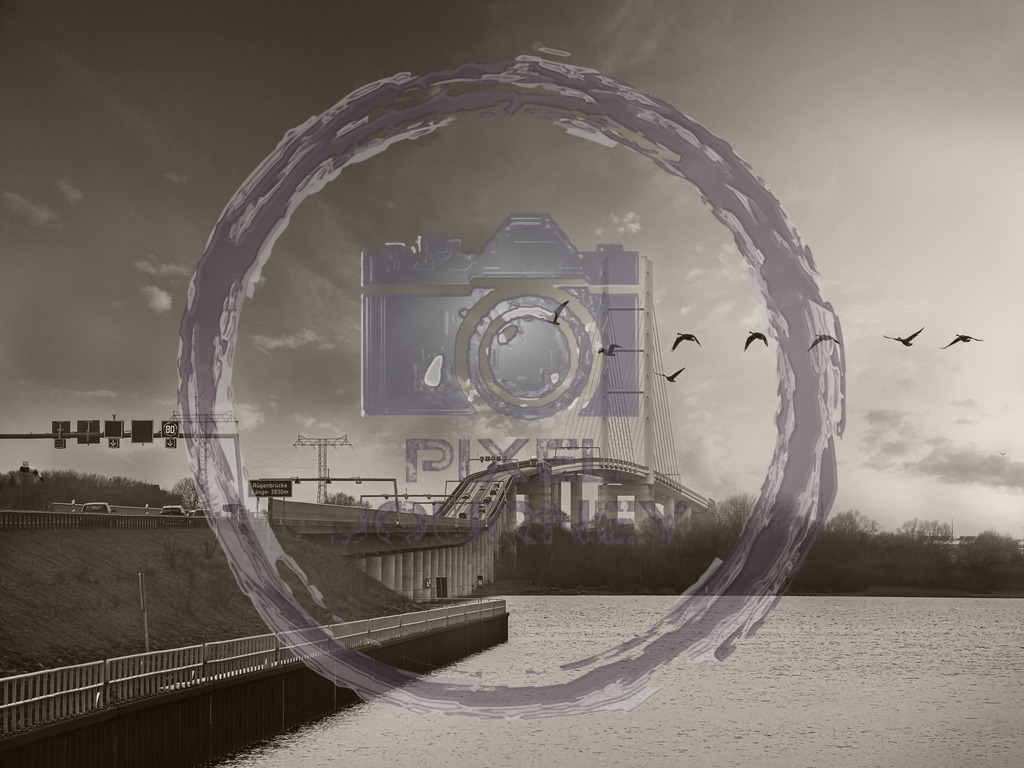 Rügenbrücke | Fotograf, Fotografin, Portraitfotograf, Kunstfotograf, Fotoshop Fineart, Fotoshop Kunstfotografie, Fotos kaufen, Pixeljourney, Doreen Riedel, Natur, Tiere, Architektur, Kunst, Makro - Realisiert mit Pictrs.com