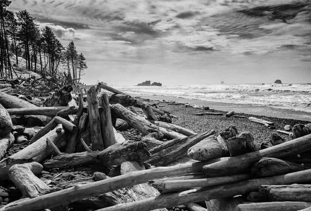 usa-2018-386 | Wilde Pazifikküste im Olympic National Park im Nordwesten der USA: Ruby Beach - Realisiert mit Pictrs.com