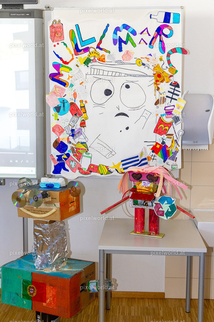 Müllprojekt der MSD Feldkirchen | Bildershop von pixelworld.at - Realisiert mit Pictrs.com